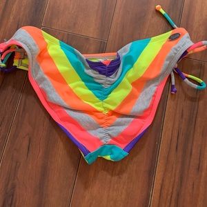 Hobie Swim - Women’s push up bikini, neon rainbow, size M Hobie Swim - Women’s push up bikini, neon rainbow, size M